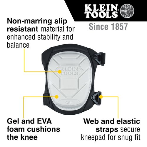 Main product image of Non-Marring Semi-Round Stabilizer Knee Pad (2 Pack)