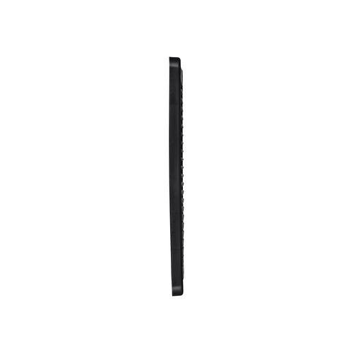 Main product image of 8" Black Mini Louvered Plastic Fresh Air Intake Vent, Flush Mount