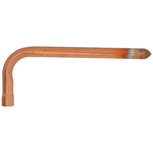 1/2" Female Sweat Stub Out Elbow, No Lead (3-1/2" x 8")