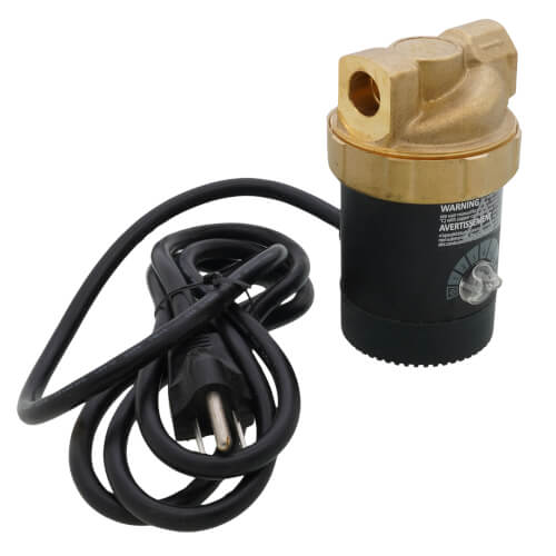 Main product image of Ecocirc Circulator w/ Multi-Speed & Plug, Lead Free Brass (1/2" Sweat)