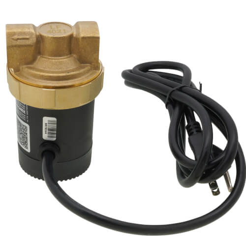 Main product image of E1-BCSVNNNW-01 Circulating Pump w/ Adjustable Speed and Plug (1/2" Sweat)