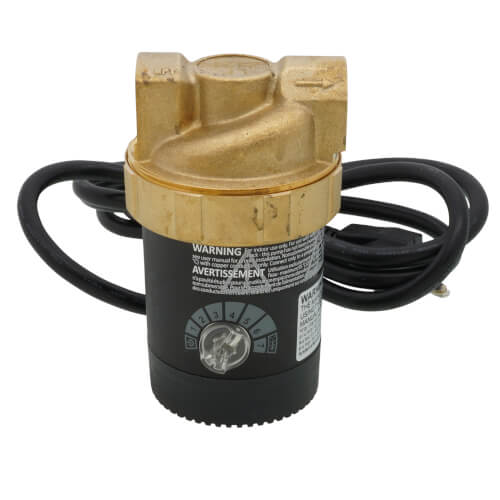 60A0G1008 - Goulds Pumps 60A0G1008 - E1-BCTVNNNW-01 E Series, Circulating  Pump w/ Adjustable Speed and Plug (1/2 FPT)
