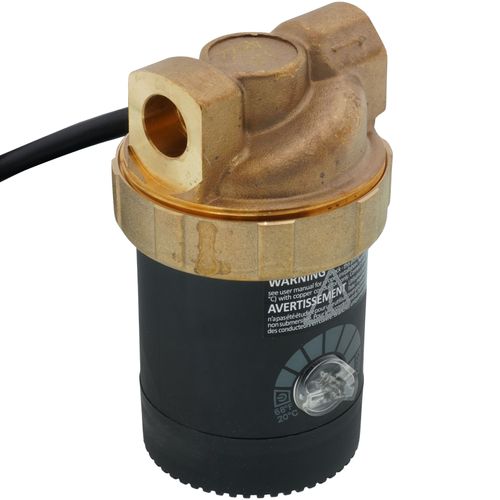 Main product image of E1-BCSFNRNW-01 E Series, Circulating Pump w/ Adjustable Thermostat and Plug (1/2" Sweat)