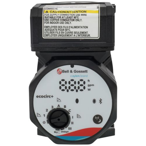 Main product image of Ecocirc 20-18 Cast Iron, 70 Watts, Variable Speed ECM Smart Circulator, Flanged (115/1/60)