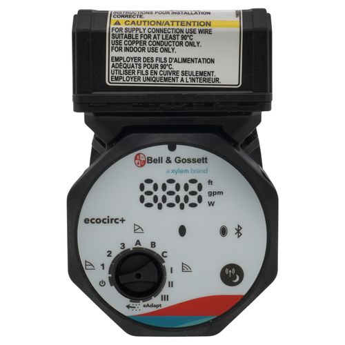 Main product image of Ecocirc 20-18 Variable Speed ECM Smart Circulator, w/ Stainless Steel Body and Flanges