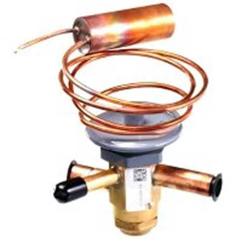 Main product image of 3/8" x 3/8" Swt R410A 3-Ton Thermal Expansion Valve (30" Cap), 61-102211-12
