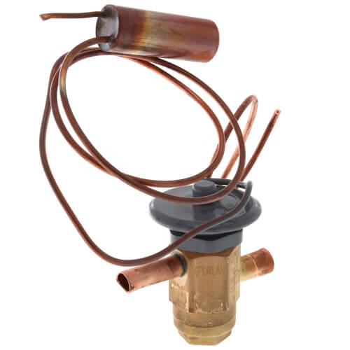 Main product image of 3/8" x 3/8" R-410A 4-Ton Thermal Expansion Valve (30" Cap), 61-103652-02