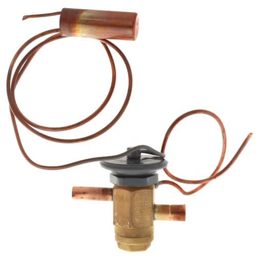 Main product image of 3/8" x 3/8" R-410A 4-Ton Thermal Expansion Valve (30" Cap), 61-103652-02