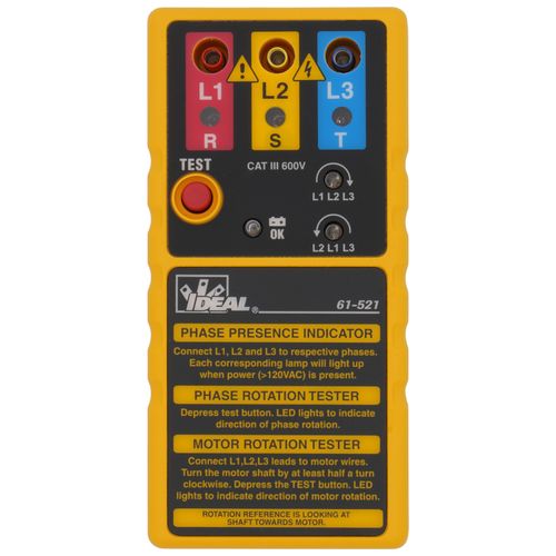 Main product image of 3 Phase Motor Rotation Tester