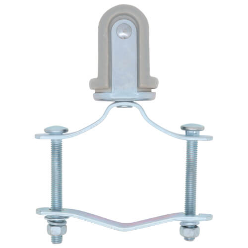 Main product image of Porcelain Wire Holder with Steel Clip