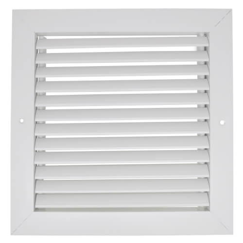 10" x 10" (Wall Opening Size) Extruded Aluminum Return Grille (RH45 Series)