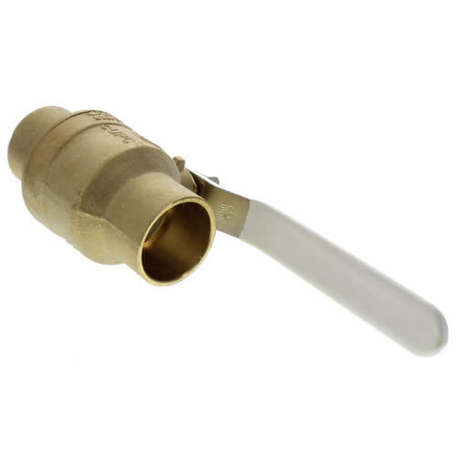 1-1/4" Full Port Sweat Ball Valve (Lead Free)