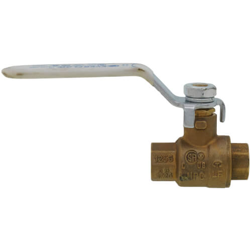 1/4" Full Port Threaded Ball Valve (Lead Free)
