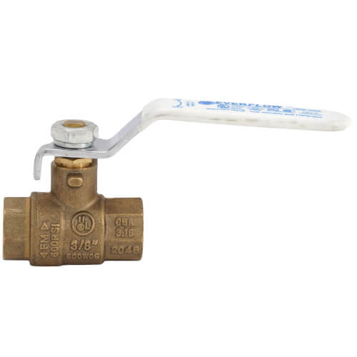 3/8" Full Port Threaded Ball Valve (Lead Free)
