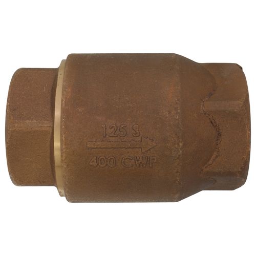 Main product image of 3" Threaded Bronze Spring Check Valve