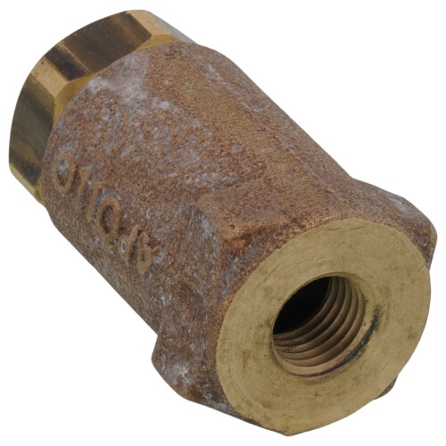 1/4" Threaded Bronze Spring Check Valve