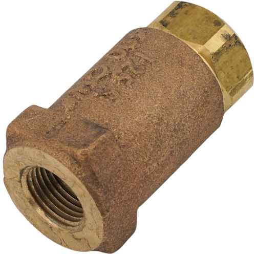 3/8" Threaded Bronze Spring Check Valve