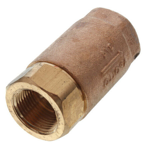 3/4" Threaded Bronze Spring Check Valve