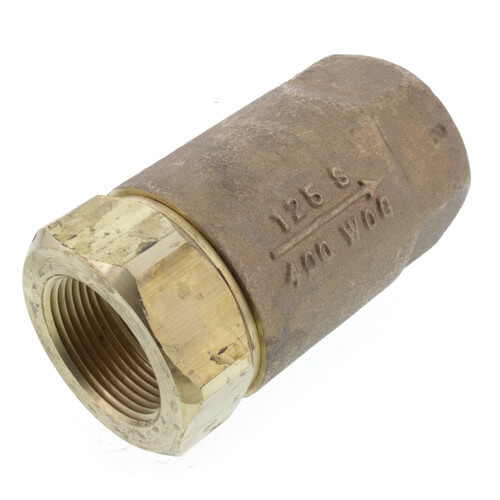 1-1/4" Threaded Bronze Spring Check Valve