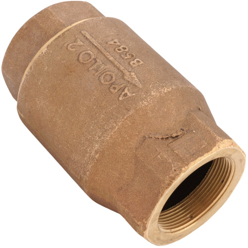 2" Threaded Bronze Spring Check Valve
