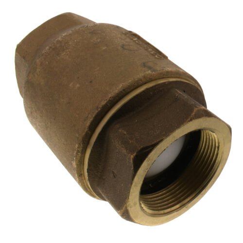 2-1/2" Threaded Bronze Spring Check Valve