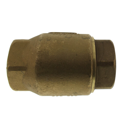 2-1/2" Threaded Bronze Spring Check Valve