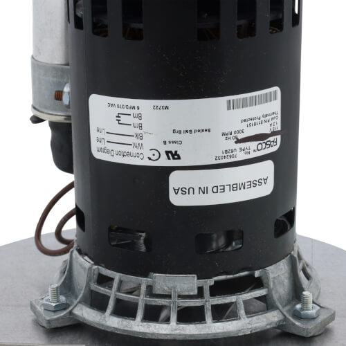 Blower Assembly for 203-204PV & IN3-IN4PV Boilers
