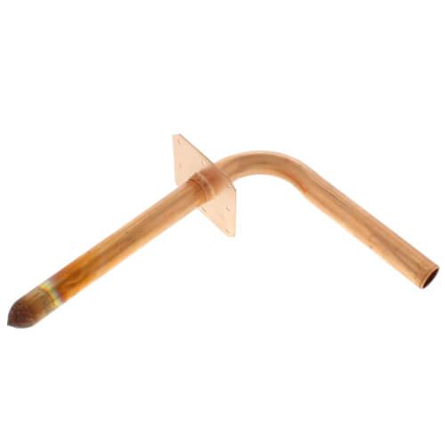 1/2" Male Sweat Copper Tub Spout Stub Out Elbow (5" x 7")