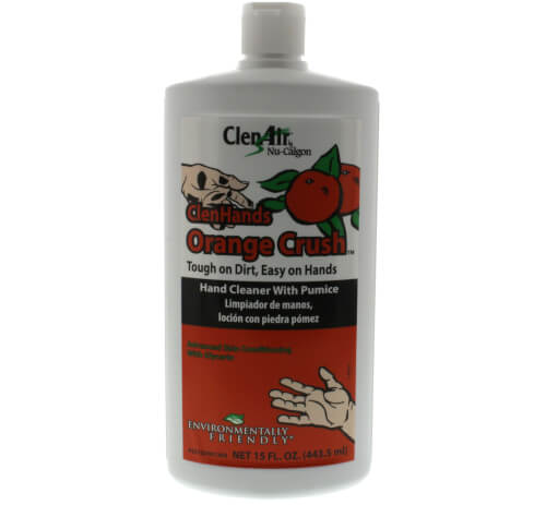 ClenHands Hand Cleanser w/ Pumice - Orange Crush (15 oz.)