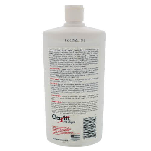 Main product image of ClenHands Hand Cleanser w/ Pumice - Cherry Crush (15 oz.)