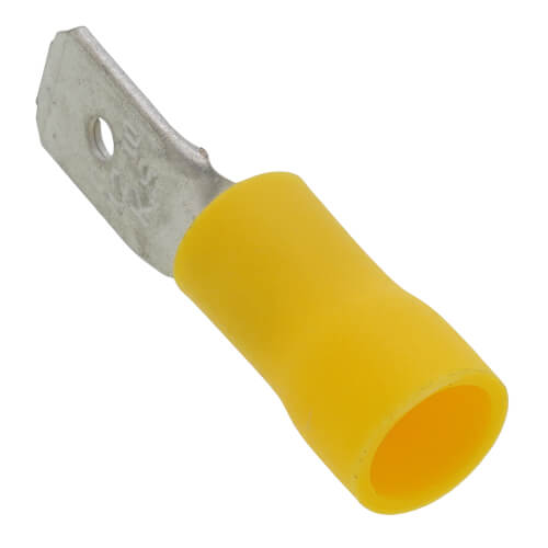 Insulated Male Slip-On Connection, 10" to 12" Wire (Pack of 50)