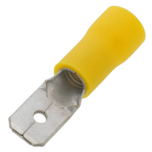 Insulated Male Slip-On Connection, 10" to 12" Wire (Pack of 50)