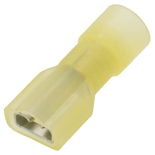 Main product image of Fully Insulated Female Slip-On Solderless Terminal, 12-10 AWG (50-Pack)