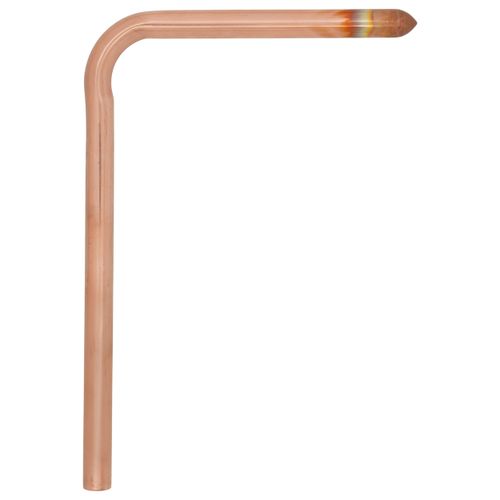 Main product image of 1/2" Male Sweat Copper Tub Spout Stub Out Elbow (10" x 7")