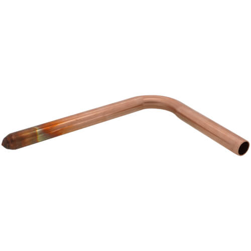 1/2" Male Sweat Copper Tub Spout Stub Out Elbow (5" x 7")