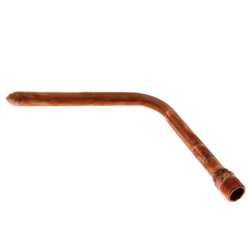 1/2" MIP Copper Tub Spout Stub Out Elbow (6" x 7")