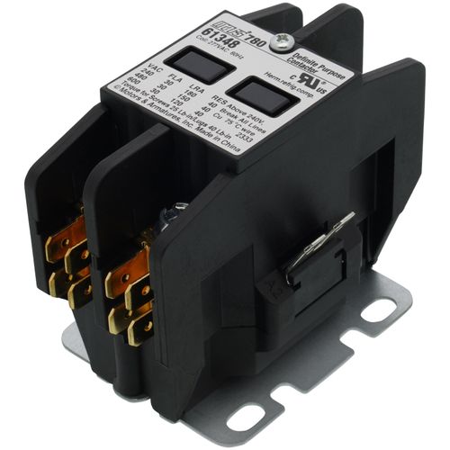 Main product image of 2 Pole Definite Purpose Contactor w/ Screw Type Termination (30A, 277V)