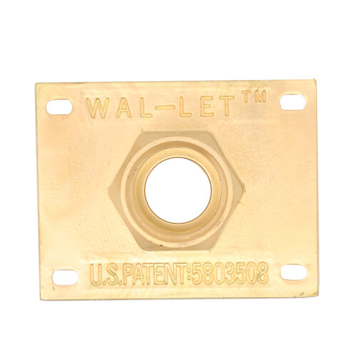 3/4" FIP × Sweat Wal-Let Wall Termination Fitting