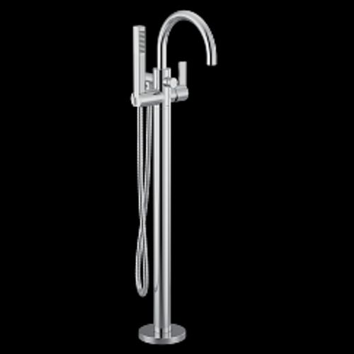 Main product image of Cia 1 Handle Tub Filler Includes Hand Shower (Chrome)
