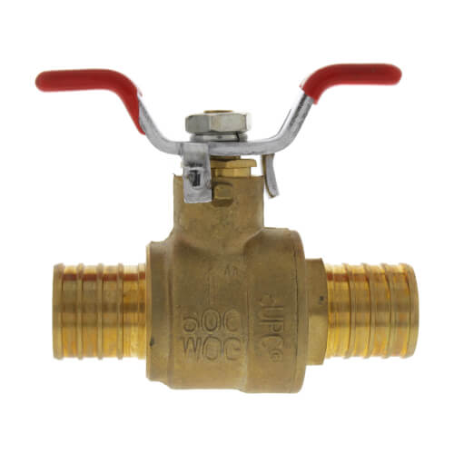 Main product image of 1" PEX x 1" PEX Ball Valve, T-Handle (Lead Free)