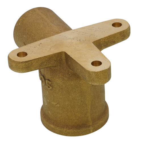 Main product image of 3/4" CxF Brass 90-Degree Drop Ear Elbow, 3 Ears