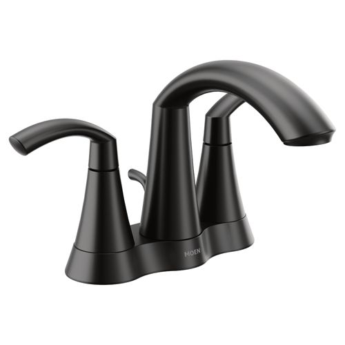 Main product image of Glyde Matte Black 2 Handle Bathroom Faucet, 6172BL