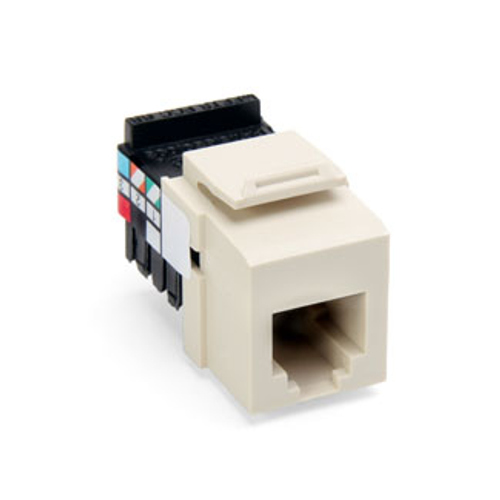 Main product image of Voice Grade Quickport, Jack, 6P6C (Light Almond)
