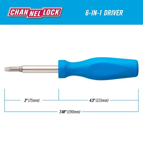 Main product image of 6-in-1 Professional Multi-Bit Screwdriver