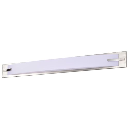 Main product image of Bow LED 43" Vanity Fixture Brushed Nickel Finish