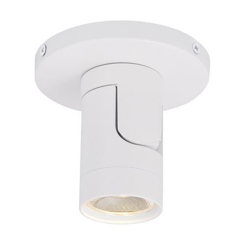 Main product image of 12 Watt LED White Barrel Monopoint 3000K 36 deg. Beam Angle