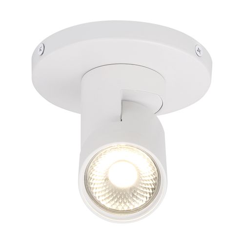 Main product image of 12 Watt LED White Barrel Monopoint 3000K 36 deg. Beam Angle