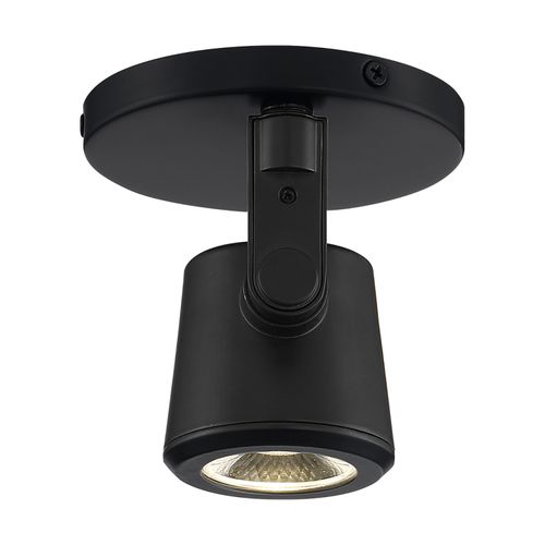 Main product image of 12 Watt LED Black Taper Back Monopoint 3000K 36 deg. Beam Angle