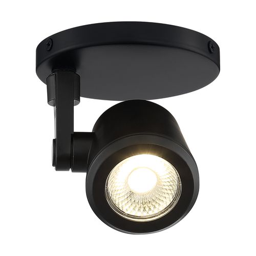 Main product image of 12 Watt LED Black Taper Back Monopoint 3000K 36 deg. Beam Angle