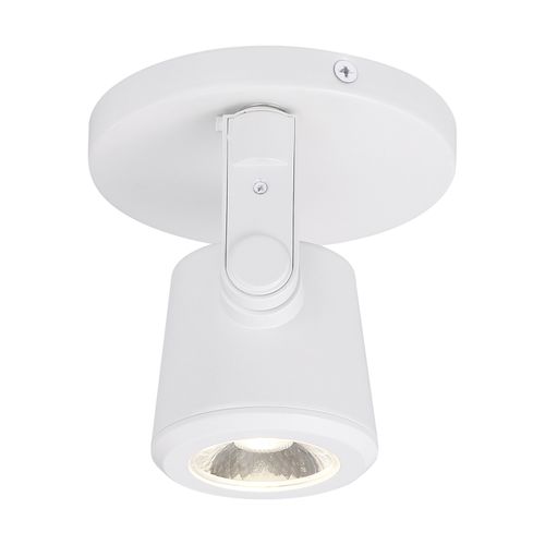 Main product image of 12 Watt LED White Taper Back Monopoint 3000K 36 deg. Beam Angle